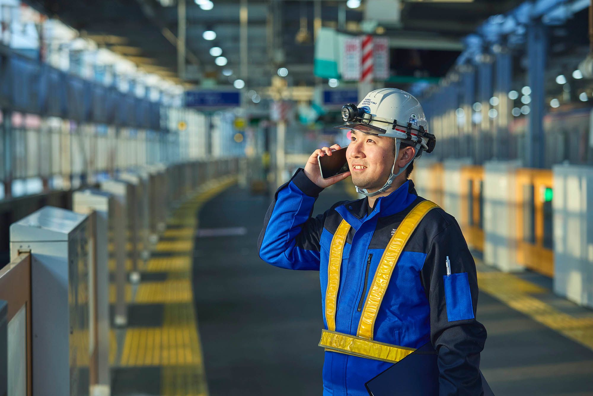 情報通信本部　ホームドア工事部　荻原伊歩希